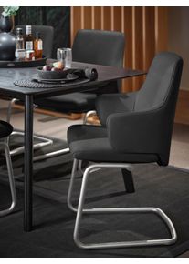 stressless Polsterstuhl »Laurel« () Low Back mit Armlehne in grau, Größe B/H/T: 58 cm x 92 cm x 60 cm