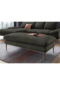 W.Schillig Hocker »enjoy&MORE« Füße bronze pulverbeschichtet in grün, Größe B/H/T: 151 cm x 45 cm x 71 cm