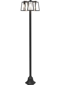 Lutec Außen-Stehlampe »Kandelaber FIA in schwarz, Größe Ø 42,4 cm Höhe: 186,8 cm