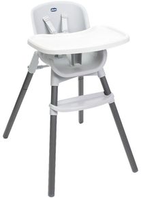 Chicco Hochstuhl »Zest Plus Wooden Grey« () mit abnehmbarem Tablett in grau, Größe B/H/T: 53 cm x 86 cm x 71 cm