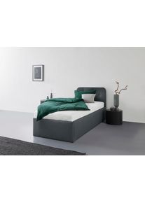 Westfalia Schlafkomfort Polsterbett »Rostock« auch mit Stauraum und Kopfteilverstellung erhältlich in grau, Größe Liegefläche B/L/H: 100 cm x 200...