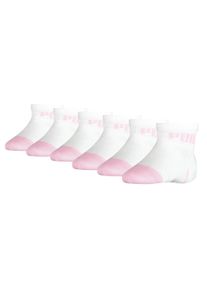 Puma Kurzsocken »Socken 6er Pack« in rosa, Größe 27-30