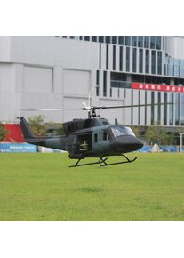 FlishRC Hubschrauber Bell UH-1N 500 Army-Gr&uuml;n GPS 1100mm RTF