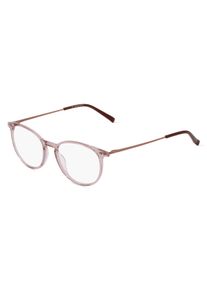 Fielmann MI 050 FLEX CL Unisex Bril, roze transparant