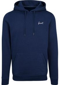 Forvert Ventura, felpa con cappuccio , colore: Blu Scuro/Bianco , dimensione: L