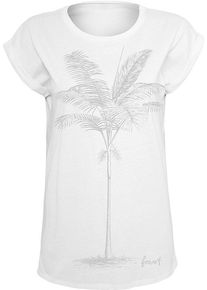 Forvert Fontana, t-shirt women , color: White/Light Grey , size: M