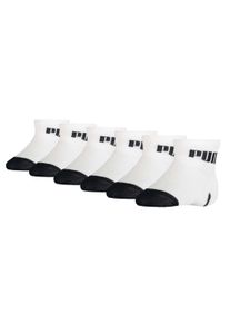 Puma Kurzsocken »Socken 6er Pack« in schwarz-weiß, Größe 15-18