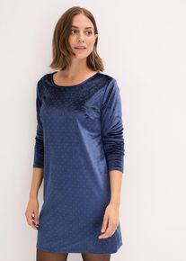 Kl&auml;nning - bl&aring; - storlek 44/46 (L) - bonprix