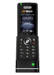 WELL RTX8630 IP DECT rúčka pre RTX8660,2" bar.LCD,8 prog.tl.