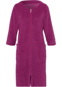Damer Morgonrock magenta Gr&ouml;&szlig;e 40/42