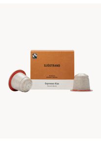 Sj&ouml;strand Coffee C&aacute;psulas de caf&eacute; Espresso Kiss, conjunto de 10 L 7 x Alt 6 cm, 55 g