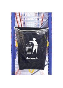 Racksack , capacidad 160 l, azul/transparente