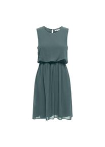 Only , Damen , Minikleid »ONLSTINNA LIFE SL DETAIL DRESS WVN« Sommerkleid , Balsam Green , N-Gr , M (38) -N-Gr , M (38) , Kurzes Kleid von Only
