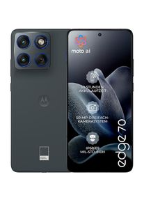 Motorola , Smartphone »edge 70« Gadget Gray , Gadget Gray , Unglaublich flach und robust