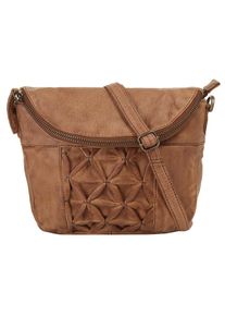 XZONE X-Zone , Umhängetasche echt Leder , cognac