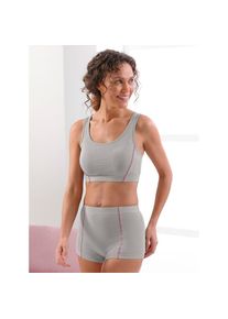 wäschepur wäschepur , Bustier , steingrau-magenta