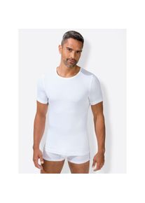 wäschepur wäschepur , Herren,Damen , Unterziehshirt , weiß , 3 Stk. , 6 -3 Stk. , 6 , Feinripp