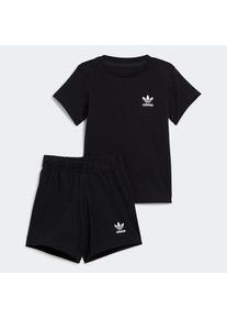 adidas originals , Trainingsanzug »SHORT TEE SET«, 2 Stk. , Black , 92 , 92 , Ein vielseitiges Set aus Shorts und T-Shirt für Babys und Kleinkinder.