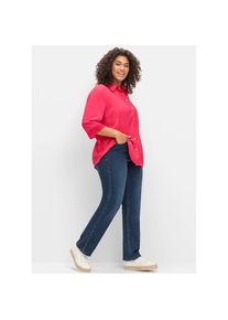 sheego , Damen , Stretch-Jeans , dark blue denim , Normalgrößen , 48 -Normalgrößen , 48