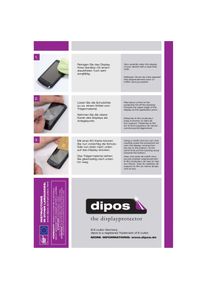 Dipos Schutzfolie Klar f&uuml;r Sevenat DC403-DE-LC10, Ger&auml;te Schutzfolie