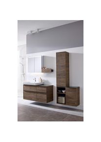 Geberit, Badezimmerschrank, Smyle Square Seitenschrank, 500360, 36x60x32,6cm, mit 1 T&uuml;r links&ouml;ffnend (36 x 32.60 x 60 cm)