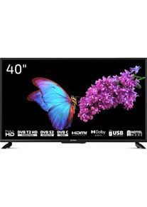 Dyon Enter 40 PRO X2 (40", LED, Full HD, 2021), TV, Schwarz