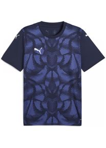 Puma, Jungen, Sportshirt, teamULTIMATE Jersey Jr (164), Blau, 164