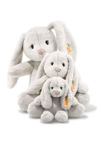 Steiff Hoppie Hase hellgrau 18cm (18 cm)
