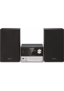 Grundig CMS 2000 BT (Bluetooth, 2x 15 W), Stereoanlage, Schwarz, Grau