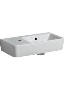 Geberit, Waschbecken, Handwaschbecken Renova Compact Ablage links 50 cm wei 276350000 (250 mm, 500 mm)