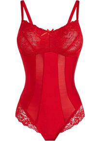 bonprix Femei Body cu efect de modelare mediu, roşu, 38