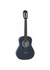 Dimavery AC-303 Klassikgitarre 3/4, blau (Akustik Gitarre), Gitarre, Blau