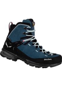 Salewa, Damen, Wanderschuhe, Mountain Trainer 2 Mid Gore-Tex Schuh Da (36.5), Blau