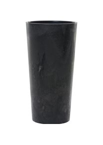 siena GARDEN, Blumentopf, Pflanzgef&auml;sse LOCON STONE schwarz Betonoptik, 30 x 57 cm Kunststoffgef&auml;ss mit Einsatz