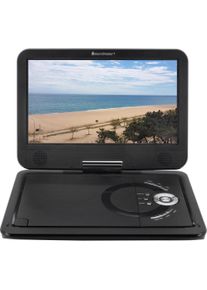 Soundmaster PDB1910SW (Tragbarer DVD-Player), Bluray Player + DVD Player, Schwarz