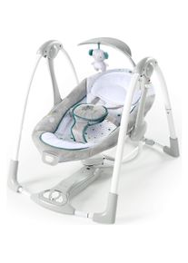 Ingenuity, Babywippe, 2 in 1 zusammenklappbare & tragbare Babyschaukel