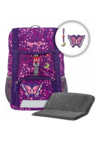Step By Step, Kindergartentasche, Rucksack-Set KID, 3-teilig, Violett, Rosa