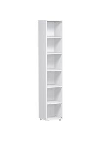 geram&ouml;bel Geram&ouml;bel, Aktenschrank, Aktenregal weiss 40,0 x 40,0 x 216,0 cm (40 x 40 x 216 cm)