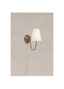 Marksl&ouml;jd Marksl&ouml;jd, Wandleuchte + Deckenleuchte, AMAR Wall Offwhite/Antique Brass