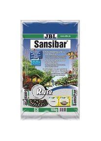 JBL Aquaristik und Terraristik Sansibar River, Ø 0.4-1.4 mm, grau,10 kg (Sand, sonstige Gegenstände), Aquarium Dekoration
