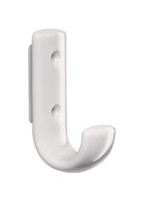 HEWI, Kleiderhaken + Wandgarderobe, Garderobenhaken 477.90.060 einfach Ausladung 47 mm Polyamid 97 lichtgrau H&ouml;he 72 mm