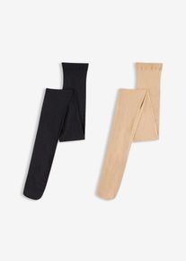 Collant 50 den (pacco da 2), Beige, Taglia 42/44 (S), bonprix