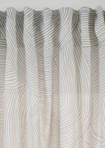 Gardin i bærekraftig materiale (1-pack), hvit, størrelse 145x135 cm, bonprix