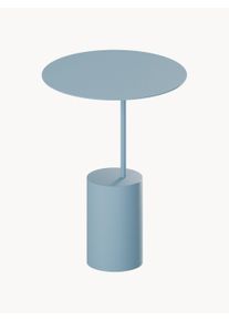 Metallbude Rundt Sidebord Ciro Blå Metal Ø 40 x H 55 cm