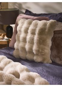 benuta Nest Pudebetræk Dave Beige 45x45 cm Kunstfiber Uni