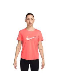 Nike Damen One Swoosh HBR Dri-Fit SS Top orange