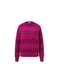 Tchibo - Női kötött pulóver - nő - méret M 40/42 - rózsaszín/csíkos