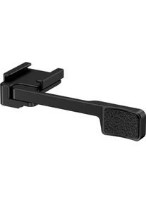 JJC TA GFX100RF Black Thumb Up Grip (Handgriff), Batteriegriff, Schwarz