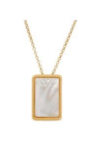 Majorica, Kettenanhänger, Damenanhänger 17789.00.1.N42.530.1 Gold Weiss