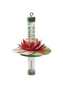 FIAP, Brunnen + Gartenteich, LOTUS ACTIVE - schwimmendes Thermometer einer nachempfunden, optisches Highlight